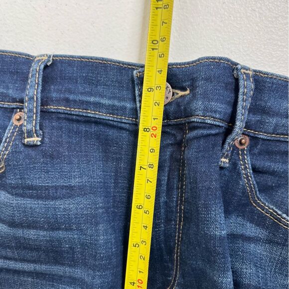 Lucky Brand Sweet Crop Blue Denim Medium Wash Jeans Classic 5 Pocket Women 10/30 - Picture 10 of 13